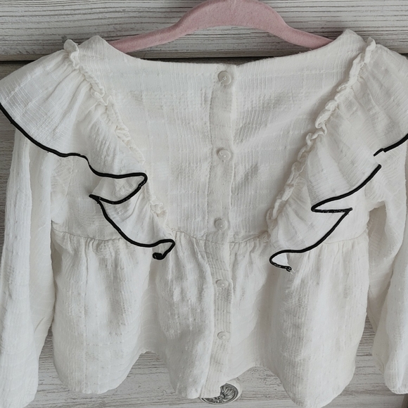 Zara Ruffled Shirt - Picture 4 of 6
